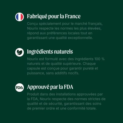 Nourix prix